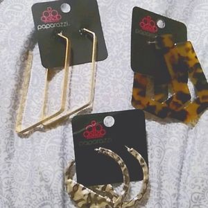 Paparazzi Earrings 3 for $10